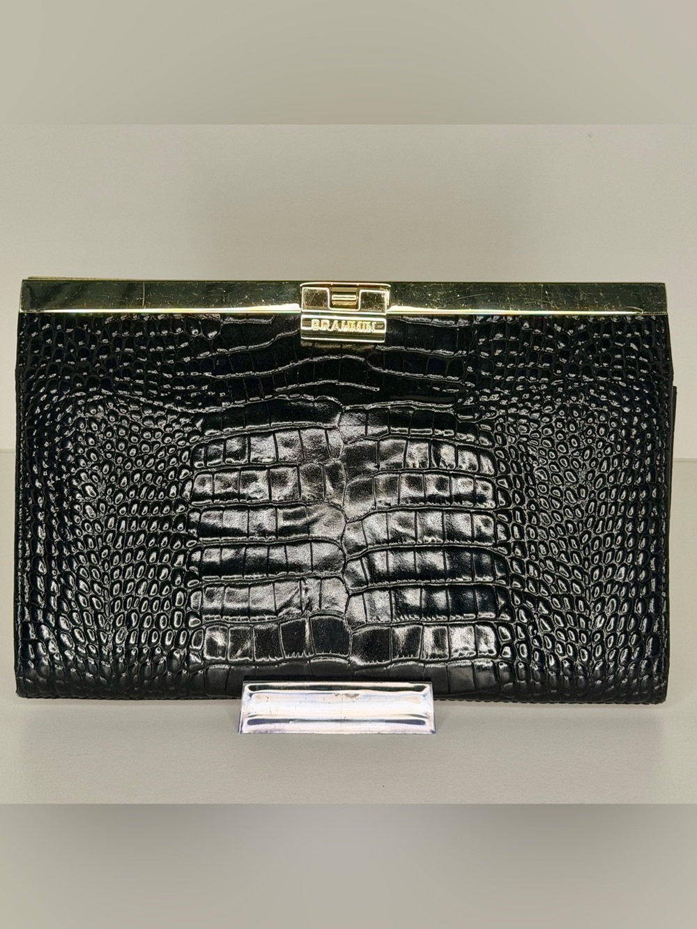 Brahmin Avery Clutch- EUC RARE & Classic 🖤